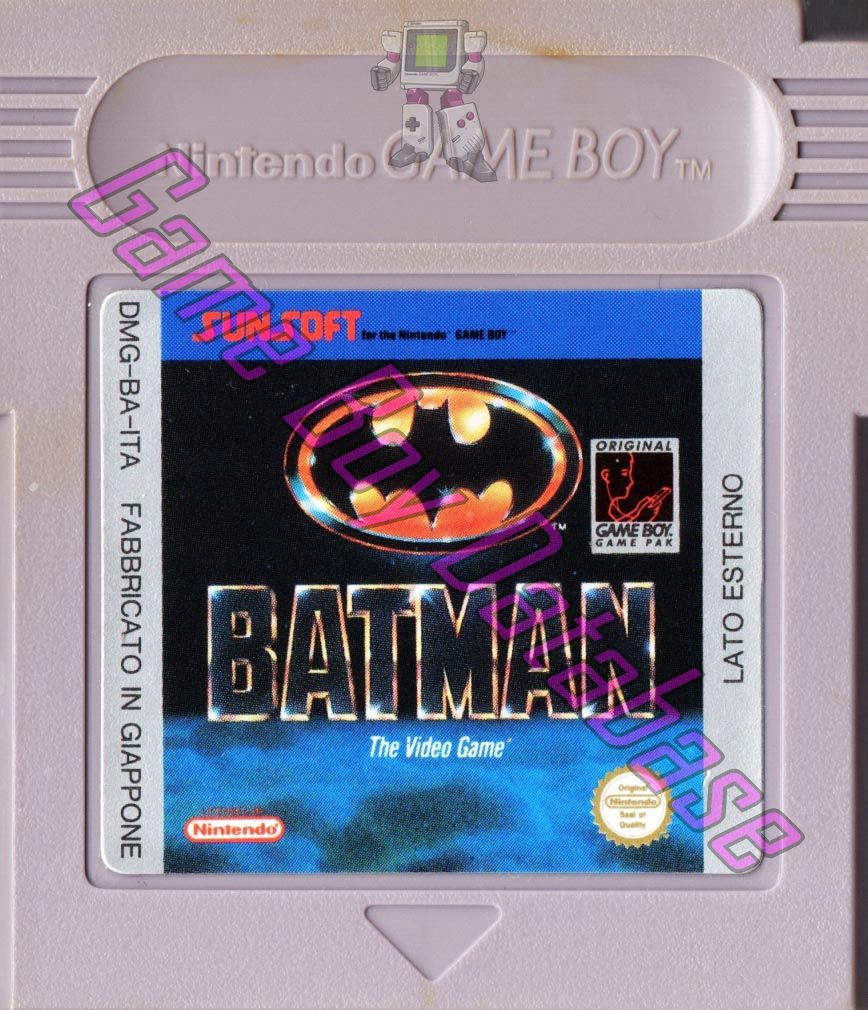 Batman the Video Game ITA Cartridge