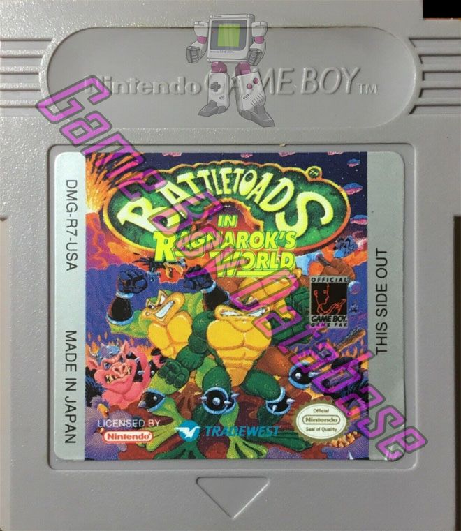 Battletoads in Ragnarok's World USA Cartridge