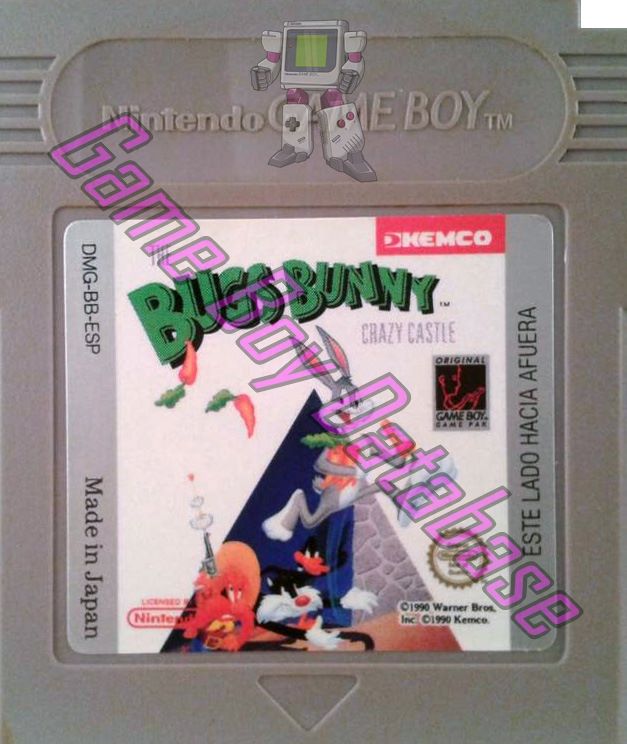 Bugs Bunny the Crazy Castle ESP Cartridge