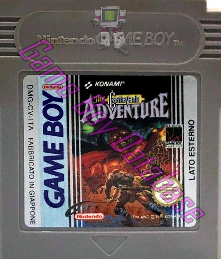 Castlevania the Adventure ITA Cartridge