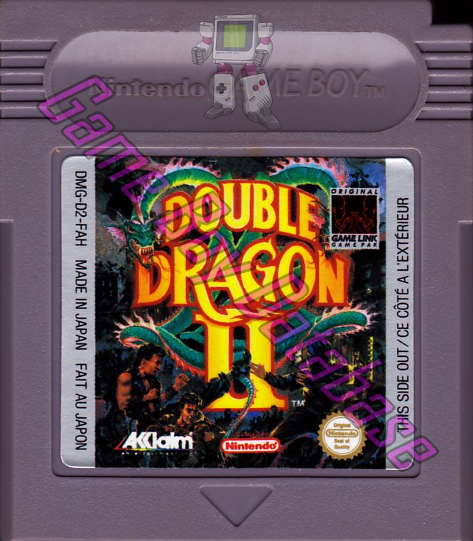 Double Dragon II FAH Cartridge