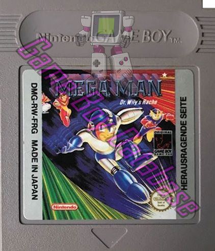 Mega Man Dr. Wily's Revenge FRG-1 Cartridge