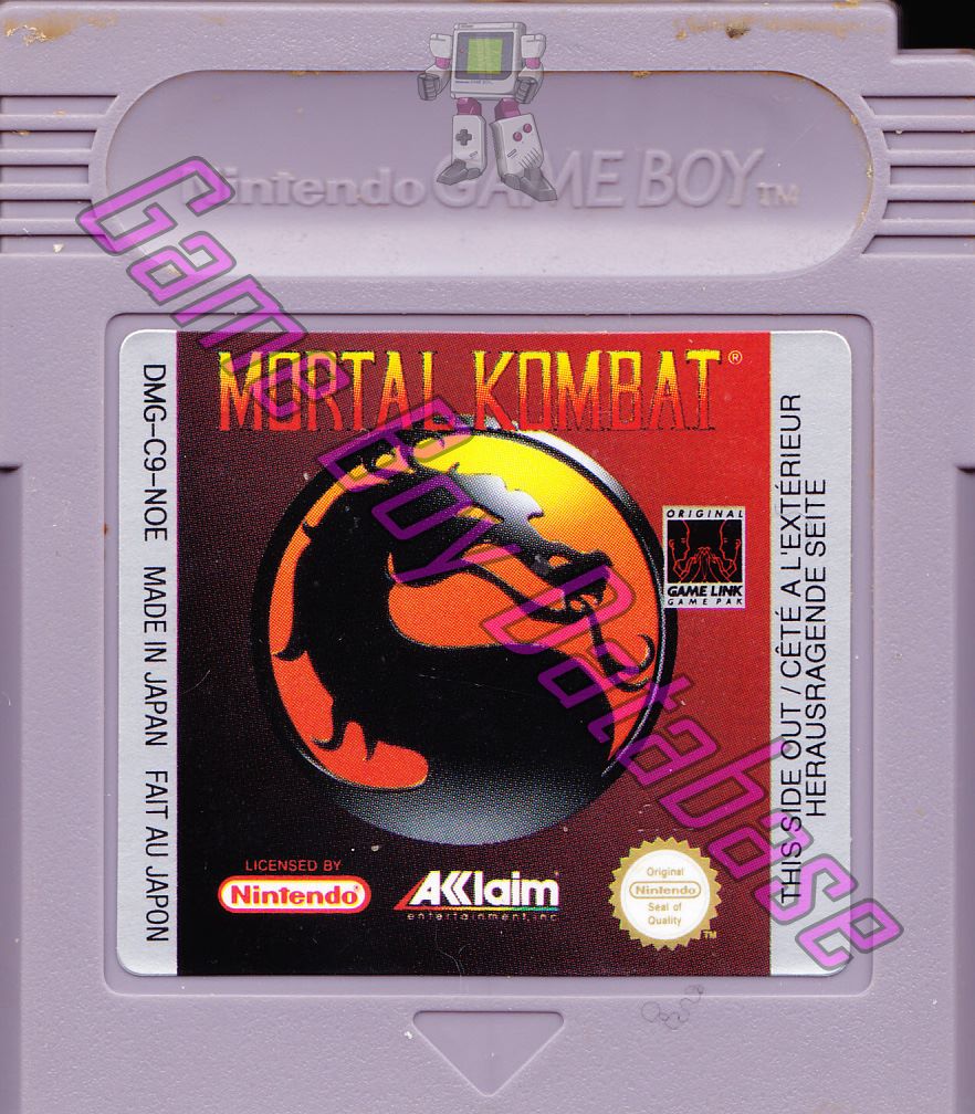 Mortal Kombat NOE Cartridge