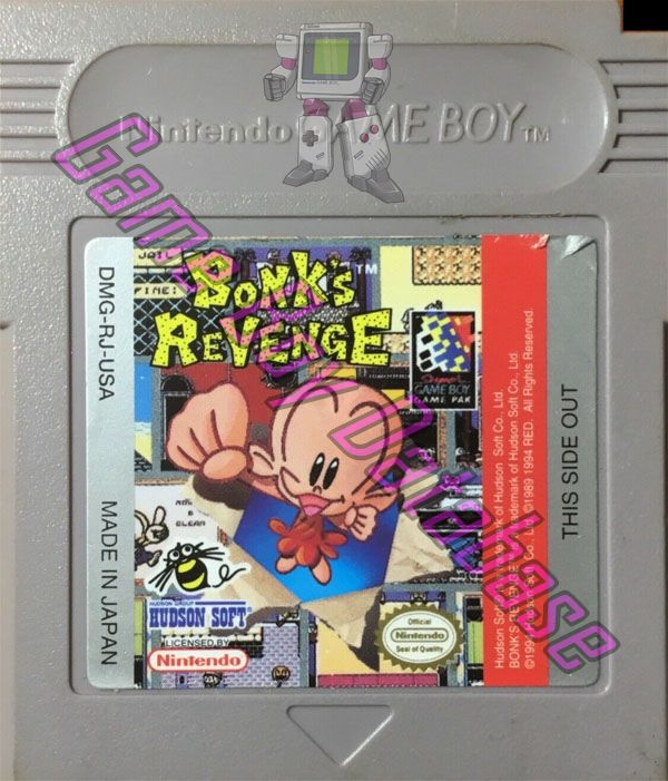 Bonk's revenge USA Cartridge