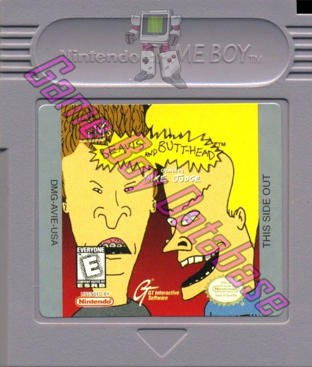 Beavis and Butt-Head (MTV's) USA Cartridge