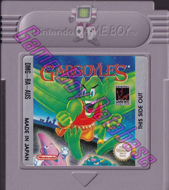 Gargoyle's Quest AUS Cartridge