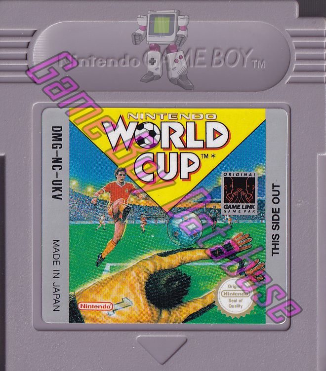 Nintendo World Cup UKV Cartridge