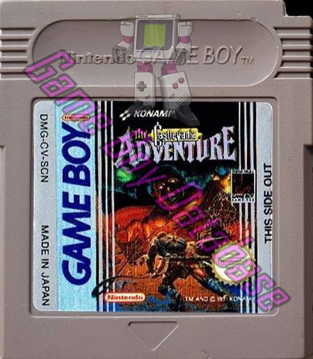 Castlevania the Adventure SCN Cartridge