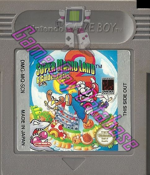 Super Mario Land 2: 6 Golden Coins  SCN Cartridge