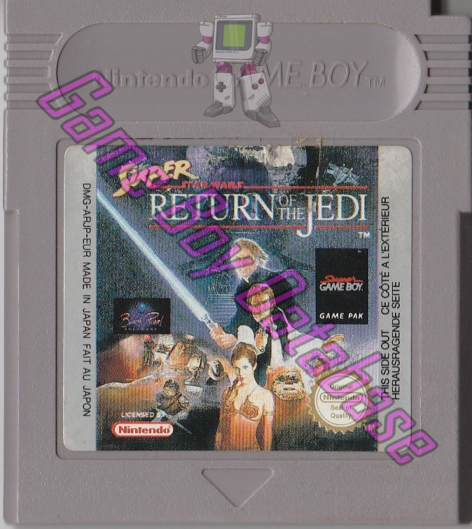 Star Wars Return of the Jedi (Super) EUR-1 Cartridge