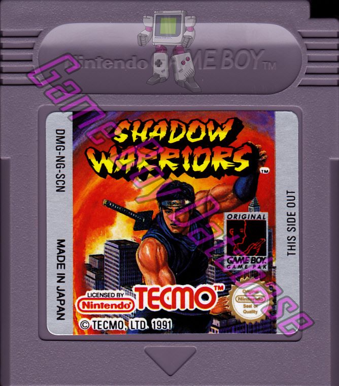 Shadow Warriors SCN Cartridge