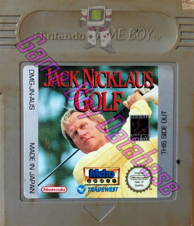 Jack Nicklaus Golf AUS Cartridge