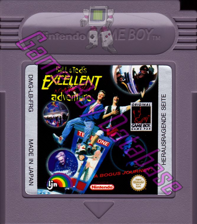 Bill & Ted's Excellent Game Boy Adventure FRG Cartridge