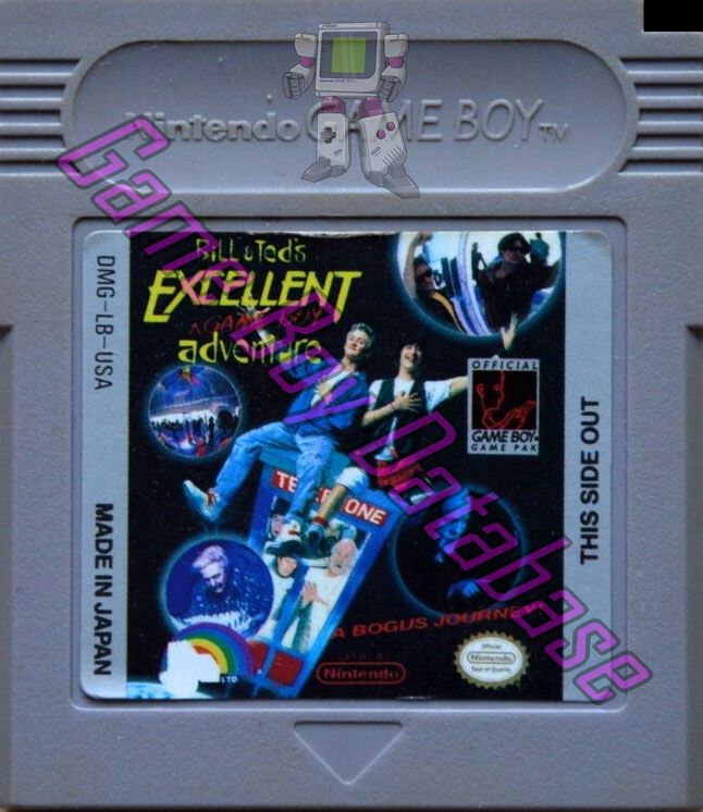 Bill & Ted's Excellent Game Boy Adventure USA Cartridge