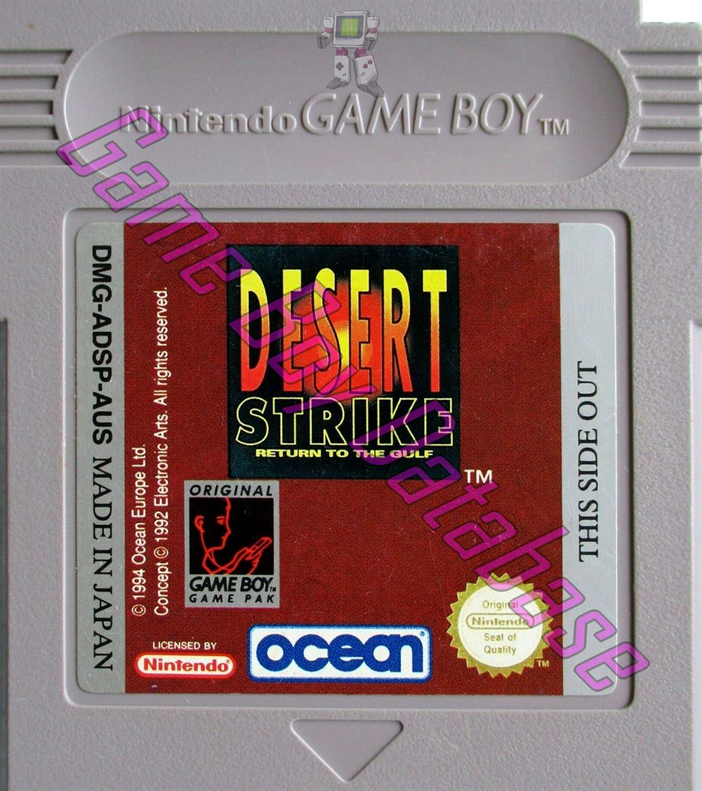 Desert Strike AUS Cartridge