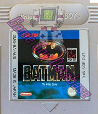 Batman the Video Game AUS Cartridge