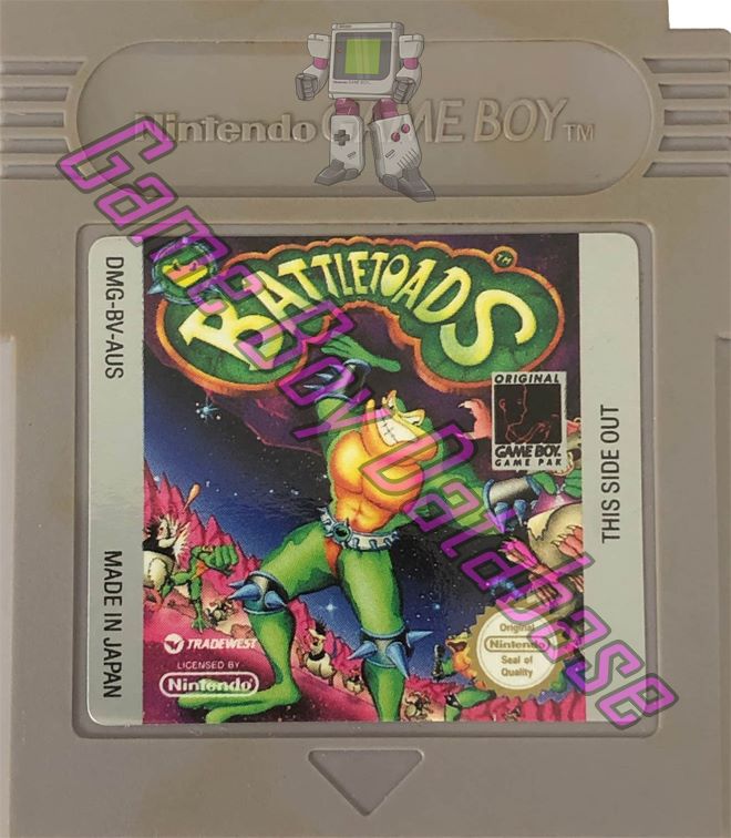 Battletoads AUS Cartridge