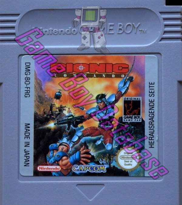 Bionic Commando FRG Cartridge