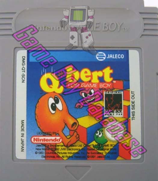 Q*Bert SCN Cartridge