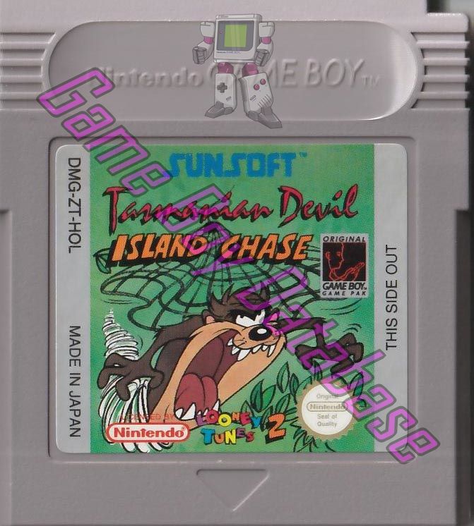 Tasmanian Devil in Island Chase HOL Cartridge