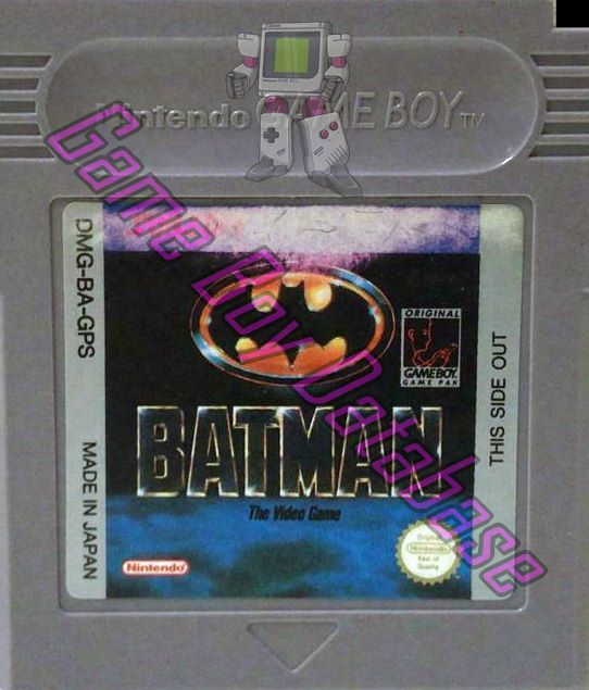 Batman the Video Game GPS Cartridge