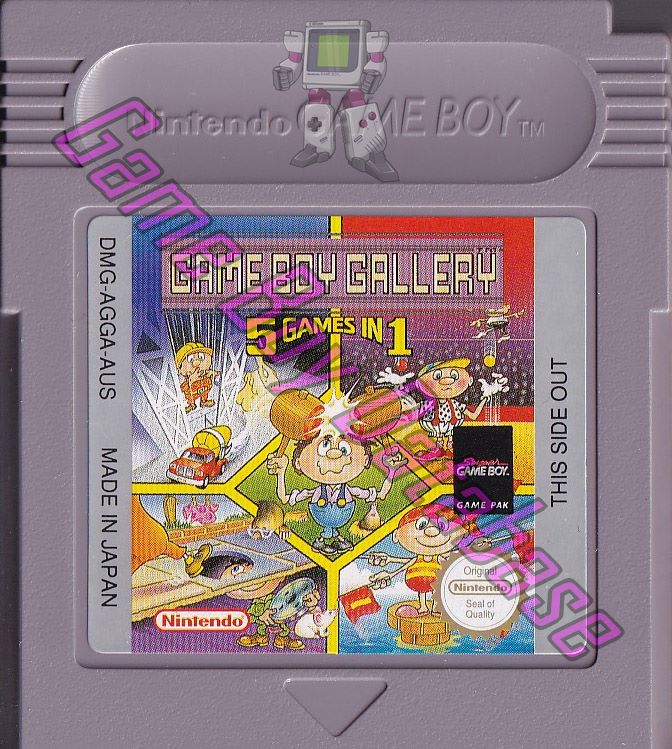 Game Boy Gallery 5 in 1 AUS-1 Cartridge