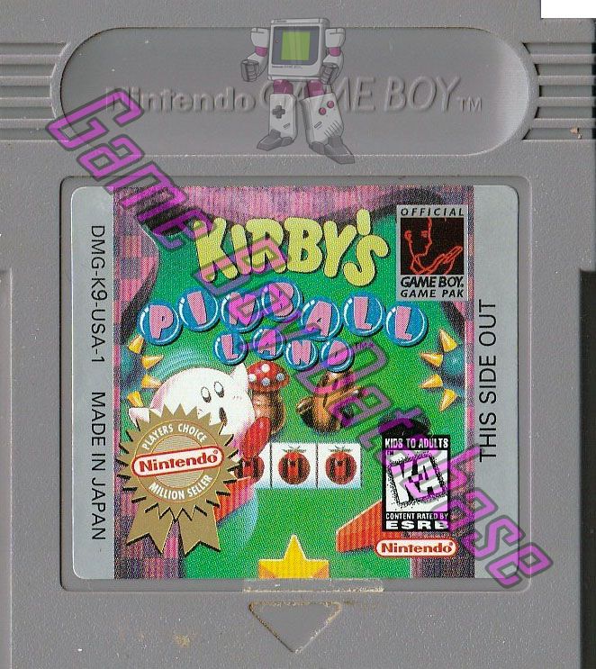 Kirby's Pinball Land USA-1 Cartridge