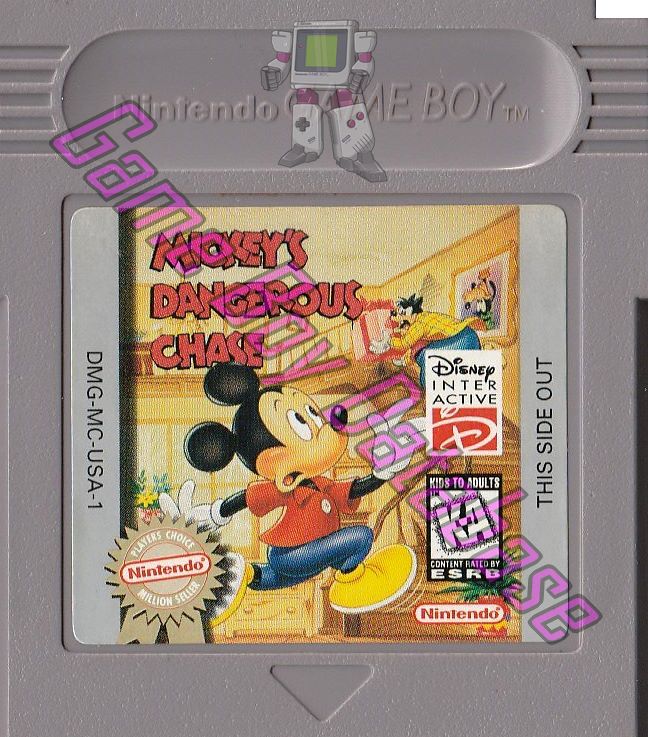 Mickey's Dangerous Chase USA-2 Cartridge