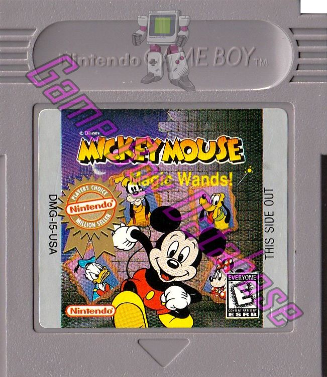 Mickey Mouse Magic Wands USA Cartridge