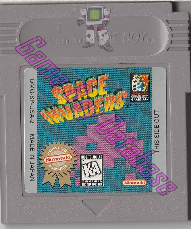 Space Invaders USA-2 Cartridge