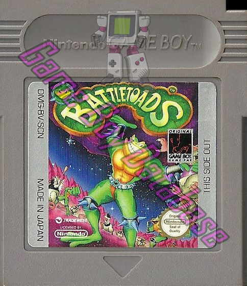 Battletoads SCN Cartridge