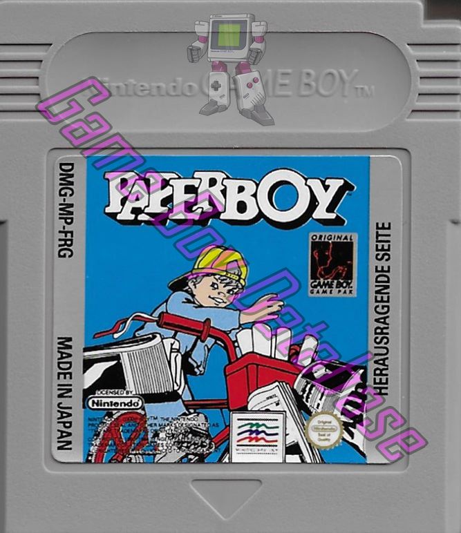 Paperboy FRG Cartridge