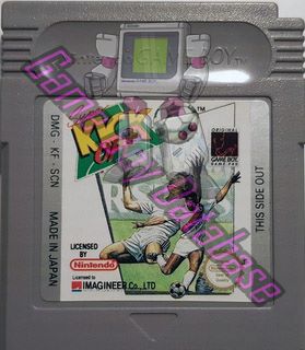 Super Kick Off SCN Cartridge