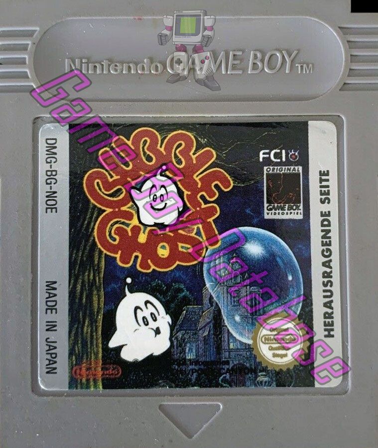 Bubble Ghost NOE Cartridge