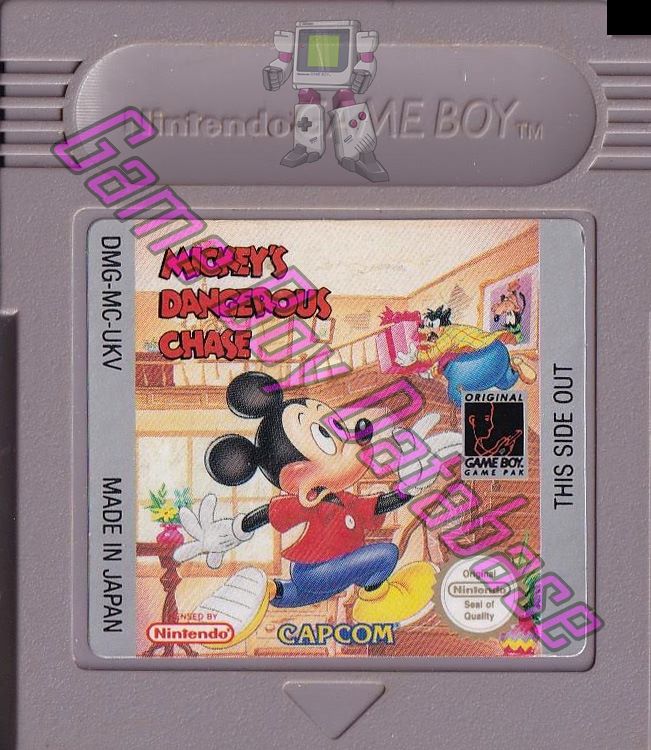 Mickey's Dangerous Chase UKV Cartridge