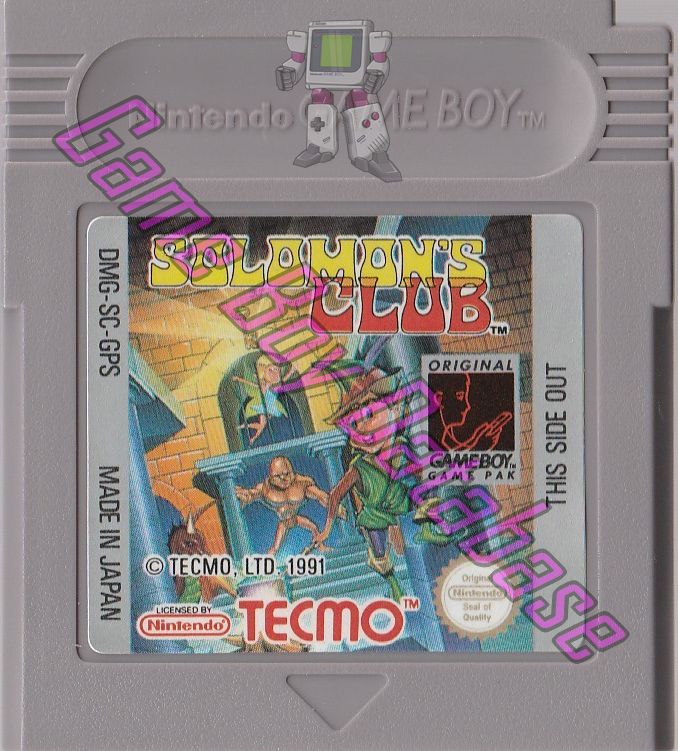 Solomon's Club GPS Cartridge