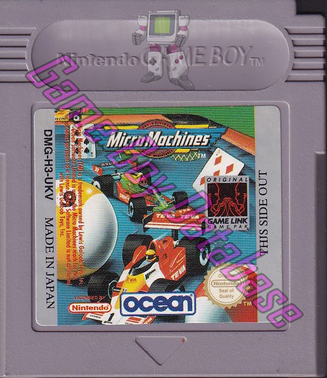 Micro Machines UKV Cartridge