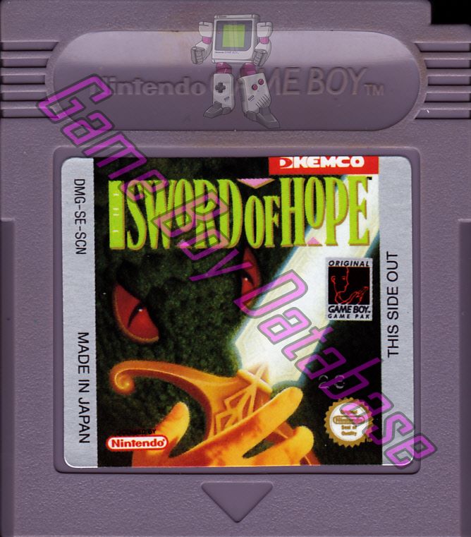 Sword of Hope (the) SCN Cartridge