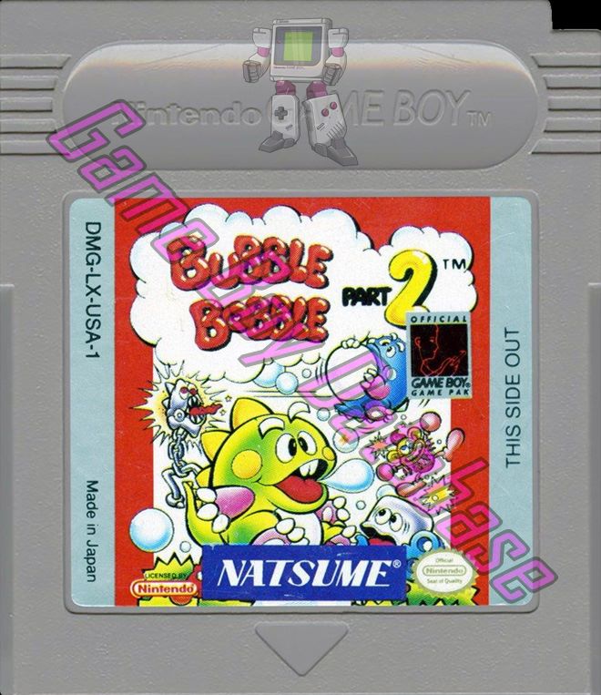 Bubble Bobble Part 2 USA-1 Cartridge