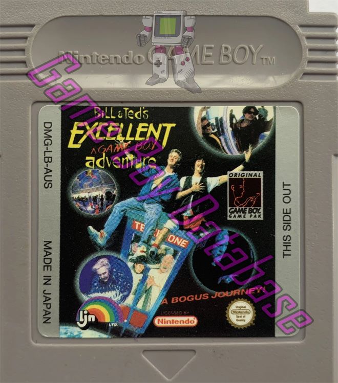 Bill & Ted's Excellent Game Boy Adventure AUS Cartridge