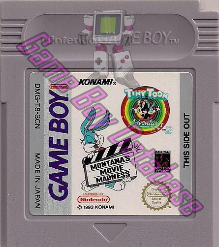 Tiny Toon Adventures 2 Montana's Movie Madness SCN Cartridge