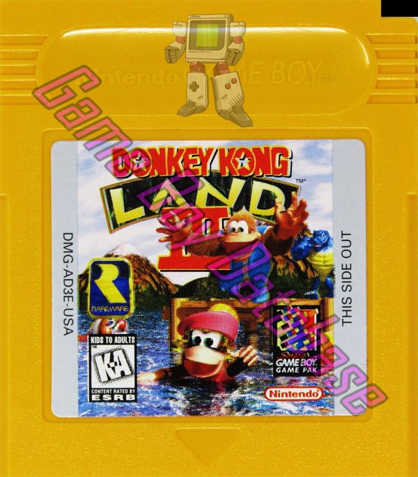 Donkey Kong Land III USA Cartridge