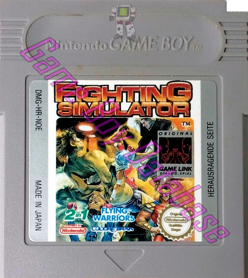 Fighting Simulator 2 in 1 Flying Warriors NOE Cartridge