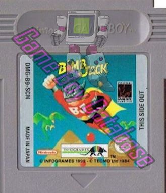 Bomb Jack SCN Cartridge