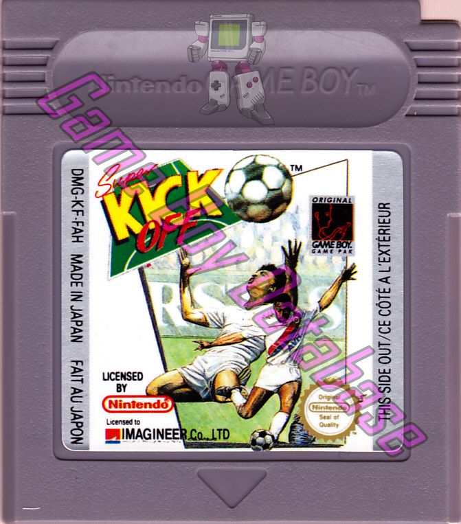 Super Kick Off FAH Cartridge