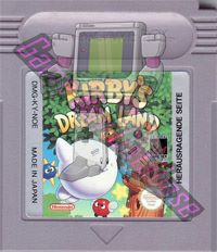 Kirby's Dream Land NOE-1 Cartridge