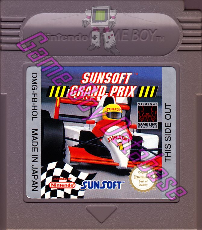 Sunsoft Grand Prix HOL Cartridge