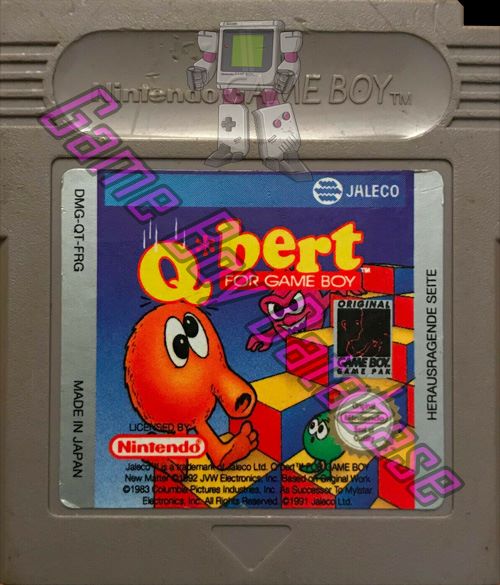 Q*Bert FRG Cartridge