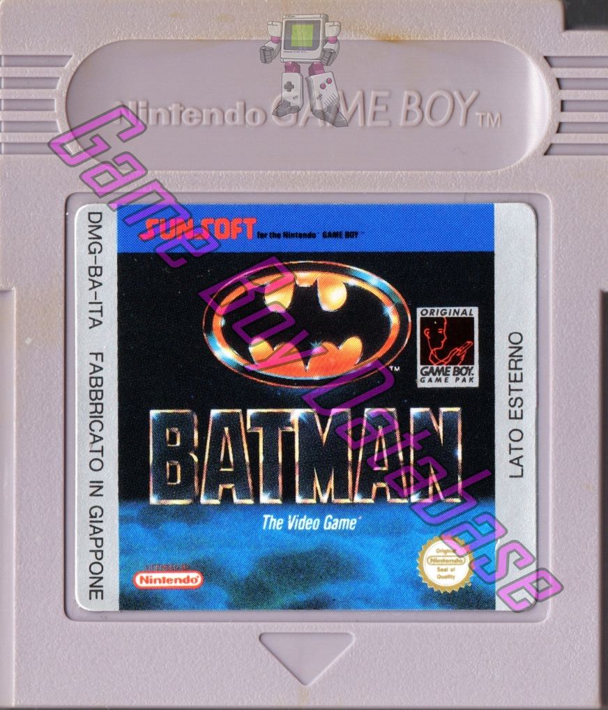 Batman the Video Game ITA-1 Cartridge