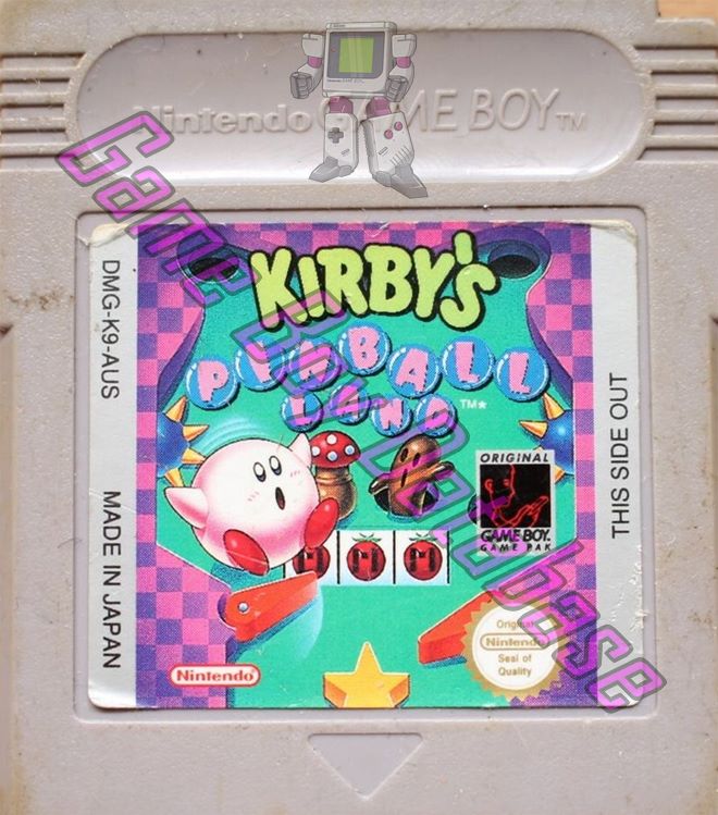 Kirby's Pinball Land AUS Cartridge